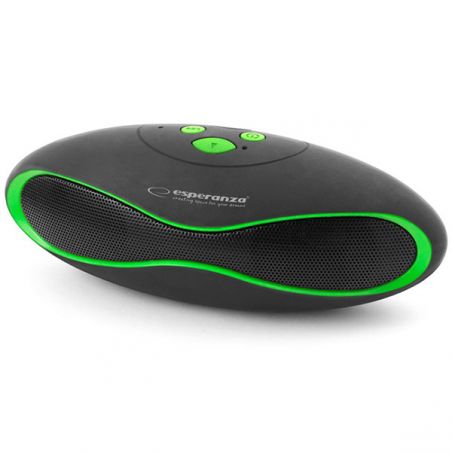 Bluetooth zvučnik crno-zeleni Esperanza EP117KG